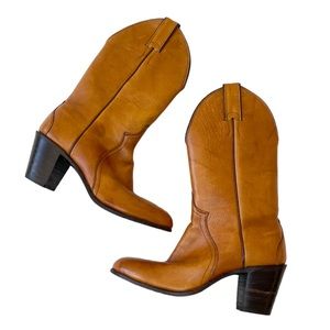 Justin Woman’s Cowgirl Leather Western Boots